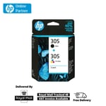 Genuine HP 305 Multipack Ink Cartridge 6ZD17AE For Deskjet 2721 2721e 2722 2722e