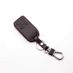 XQRYUB Car Leather Accessories key shell protective cover 4 Buttons,Fit For Toyota Previous Prius