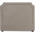 Tête de lit Diana Velours 140cm Taupe