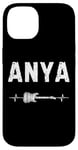 Coque pour iPhone 14 Anya Guitare Battement De Coeur Musique Guitariste