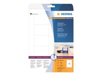 Herma Spesial - Papir - Matt - Permanent Selvklebende - Hvit - 70 X 50,8 Mm 250 Etikett(Er) (25 Ark X 10) Diskettetiketter