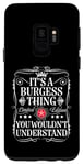 Coque pour Galaxy S9 Le nom de Burgess est un nom de Burgess que vous ne comprendriez pas