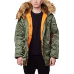 Veste Alpha  Parka N3B Vf 59 Vert Sauge