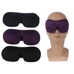 Eye Cover Sleep Rest Mask Sleeping Padded Shade Patch Purple