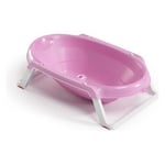 Baignoire Bébé Okbaby Onda Slim Pliable, Modèle 895 14, Couleur Rose, pour Relax