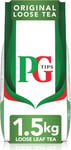 PG Tips - Loose Leaf Black Tea - 1.5KG Black Tea, Refreshing & Flavourful