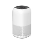 Amazon Basics Air Purifier for Home Bedroom (30m²) with HEPA Air Filter & Advance Activated Carbon Air Filters, UK plug, White