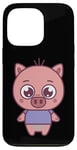 Coque pour iPhone 13 Pro Cute Piglet - Baby Pig - Classic