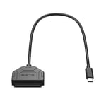 30cm USB 3.1 Type-c 5Gbps USB-C à Convertisseur SATA Adaptateur Câble de Transmission 30cm OTG pour 2.5 pouces Pilote de Disque Dur SSD HDD 2.5 ""SATA