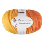 Alpaca Bris Multi Garn 100 g Gul 342 Viking Garn