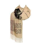 Universal Zone Jane Eyre by Charlotte Brontë Scarf/Shawl, Beige