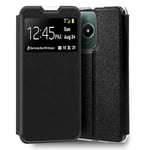 Cool Coque Flip Cover pour Realme C61 / C63 Uni Noir