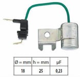 Kondensator Facet - VW - Polo, Derby. Saab - 900, 99. Audi - 80