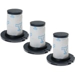 3x filtre séparateur compatible avec Rowenta X-Force Flex 11.60 Aqua RH9890, X-Force Flex 11.60 Aqua RH9890WO aspirateurs - Vhbw