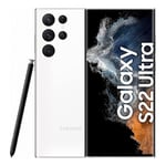 Smartphone Samsung Galaxy S22 Ultra 128go Blanc Reconditionne Grade A+