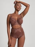 Panache Envy Full Cup Bra - Chestnut, Chestnut, Size 32J, Women