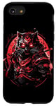 iPhone SE (2020) / 7 / 8 Cat Samurai Ninja Cat Samurai Art Ukiyo-e Case