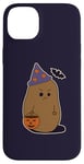 Coque pour iPhone 14 Plus Halloween Grincheux sorcier de pommes de terre en colère