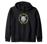 Funny Hog Hunting Let The Dog Do The Talking Zip Hoodie