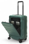 Explorer Luna-Air 55cm Front Access Hardside Carry-On Suitcase Forest Green