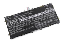 Vhbw Batterie Remplacement Pour Samsung Ha32arb, Sp3496a8h, Sp3496a8h(1s2p) Pour Tablette Pad (8000mah, 3,7v, Li-Ion)