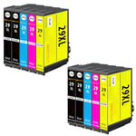 Amaprint 10 XL Ink cartridges compatible with Epson 29XL / 29 XL for XP-235 XP-245 XP-247 XP-255 XP-332 XP-335 XP-342 XP-345 XP-352 XP-355 XP-432 XP-435 XP-442 XP-445 XP-452 XP-455 (10 cartridges)