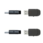 USB Bluetooth 5.0 -äänilähetin ja -vastaanotin 2 in 1 -kytkin tietokoneen TV-sovittimen auton kaksoislähtö