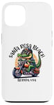 Coque pour iPhone 13 Santa Rosa Beach Florida Alligator Moto Dessin animé