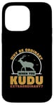 Coque pour iPhone 14 Pro Max Pourquoi être ordinaire lorsque vous Kudu Extraordinaire Cool Kudu Hunter