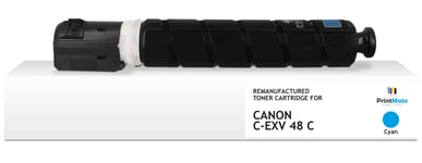 PrintMate CANON C-EXV48 C, remanufactured toner, Cyan 11500p