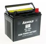 Arnold - Batterie AZ106 - agm U1R-280 sla pour tracteur tondeuse, + terminal droite