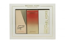 MICHAEL KORS MINIATURES GIFT SET 5ML GORGEOUS EDP + 5ML SEXY AMBER EDP + 4ML WON