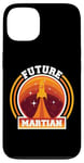 iPhone 13 Mars Planet Future Martian Retro Vintage Oldschool Case