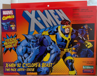 Marvel X-Men 92 Cyclops & Beast Artfx+ Statue 2 Pack