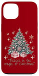 iPhone 13 Believe in the magic of Christmas, Tree Case