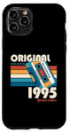 Coque pour iPhone 11 Pro Cadeau du 30e anniversaire Homme Février 1995 Cassette