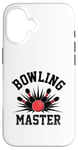 Coque pour iPhone 16 Bowling Master Bowler