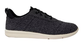 Toms Cabrillo Black Trainers - Womens Textile - Size UK 3