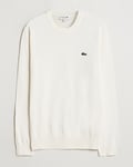 Lacoste Cotton Knitted Sweater Flour