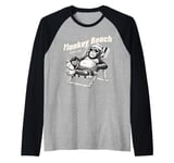 'Monkey Beach' Thailand s Indonesia Traveller's Raglan Baseball Tee