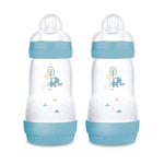 MAM Nappflaska Easy Start Anti-Colic matt 2x 260 ml från 0 månader, elefant