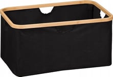 Kesper Textilkorg Med Ram Av Bambu, 54 X 26 Cm