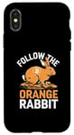 iPhone X/XS Follow the Orange Rabbit - Bitcoin Cryptocurrency Crypto Case