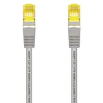 Aisens Cable Ethernet RJ45 2 m Cat.7 LAN UTP pour PC Laptop PS5 Gris A146-0335