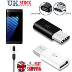 5x Usb Type-c Male 3.1 To Micro Female Converter Usb-c Adapter For Samsung S8 Uk