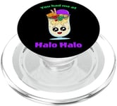 Filipino Food Halo Halo Design for a Proud Filipino PopSockets PopGrip for MagSafe