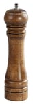 Moulin à poivre VIER, Moulin à sel, poivre et épices, en bois massif avec broyeur en céramique réglable. Dimensions 27,5 cm de longueur (10,82 pouces)
