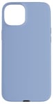 Coque pour iPhone 15 Plus Couleur bleu sérénité simple