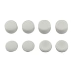 Casquettes de joystick en silicone anti-dérapant blanc pour PS4 Pro Slim Controller & Stick Grip