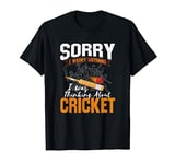 Funny Cricket Game For Men - Funny Listening - Bat T-Shirt